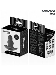 PLUG ANAL HUECO SILICONA M EXPANSIÓN CONTROLADA 9.6CM DE LA MARCA ADDICTED TOYS