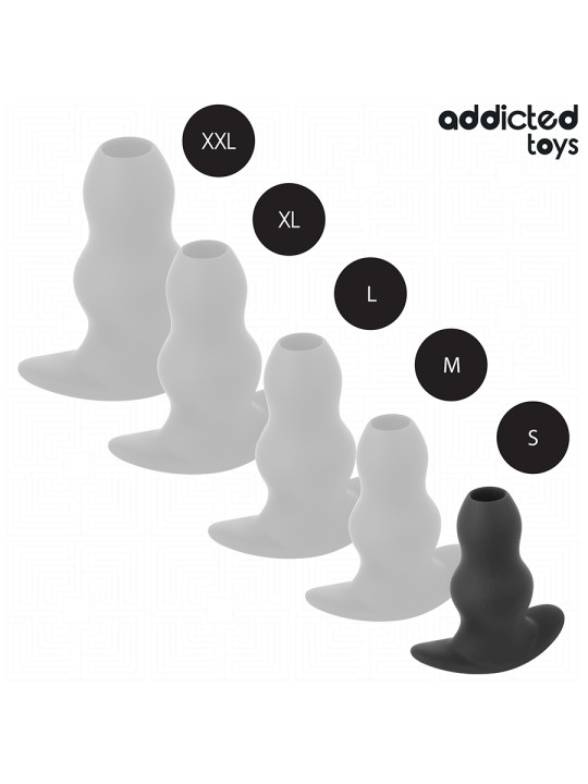PLUG ANAL HUECO SILICONA EXPANSIÓN CONTROLADA TALLA S DE LA MARCA ADDICTED TOYS