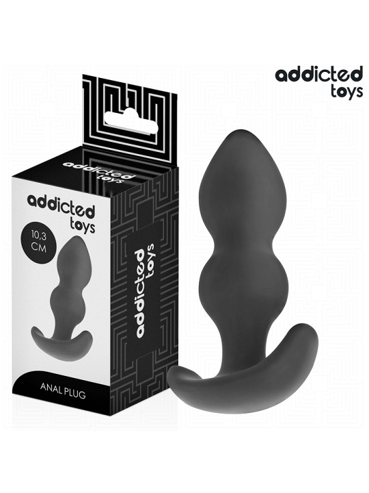 PLUG ANAL SILICONA BOLAS EXPANSIÓN GRADUAL TALLA S DE LA MARCA ADDICTED TOYS