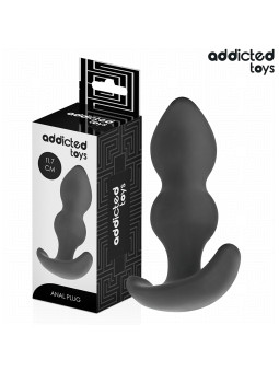 PLUG ANAL SILICONA TALLA L EXPANSIÓN PROGRESIVA 11CM DE LA MARCA ADDICTED TOYS