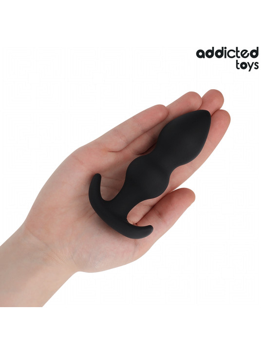 PLUG ANAL SILICONA TALLA L EXPANSIÓN PROGRESIVA 11CM DE LA MARCA ADDICTED TOYS