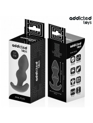 PLUG ANAL SILICONA TALLA L EXPANSIÓN PROGRESIVA 11CM DE LA MARCA ADDICTED TOYS