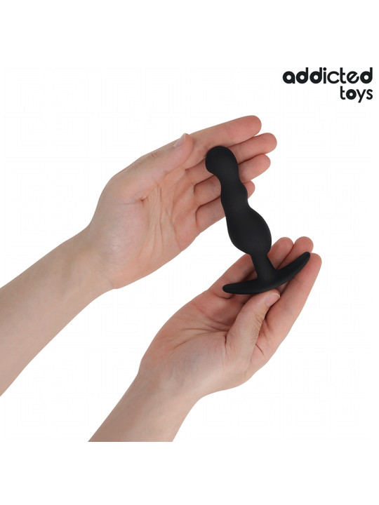 SET 3 PLUGS ANALES SILICONA PROGRESIVO ADDICTED TOYS DE LA MARCA ADDICTED TOYS