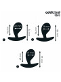 SET 3 PLUGS ANALES SILICONA PROGRESIVOS ADDICTED TOYS DE LA MARCA ADDICTED TOYS
