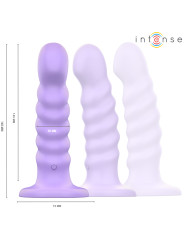 VIBRADOR BRENDA 10 VIBRACIONES CONTROL REMOTO MORADO DE LA MARCA INTENSE FUN