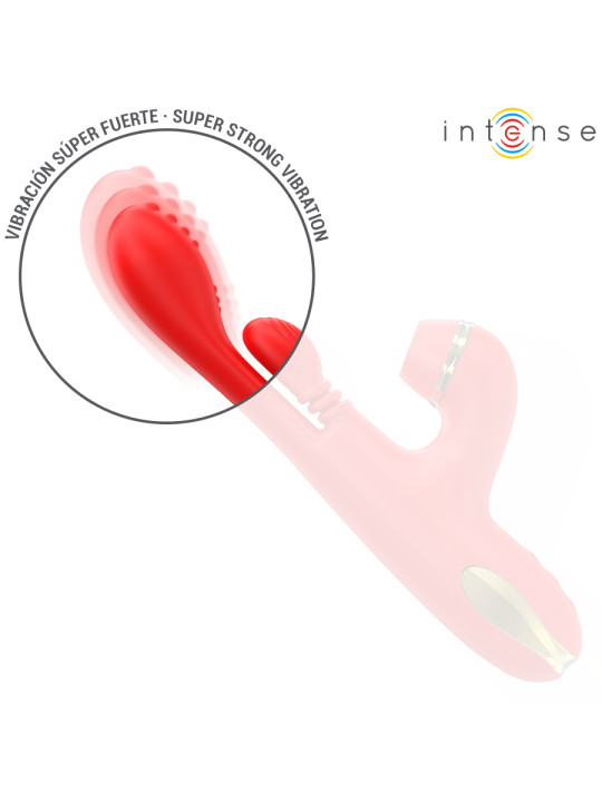 ESTIMULADOR CLÍTORIS KATY 4 CABEZALES INTERCAMBIABLES DE LA MARCA INTENSE FUN