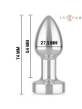 PLUG ANAL METAL VIBRADOR CONTROL REMOTO ALUMINIO DE LA MARCA INTENSE ANAL TOYS