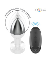 PLUG ANAL METAL VIBRADOR CONTROL REMOTO ALUMINIO DE LA MARCA INTENSE ANAL TOYS