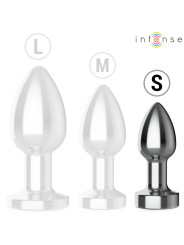 PLUG ANAL METAL VIBRADOR CONTROL REMOTO ALUMINIO DE LA MARCA INTENSE ANAL TOYS