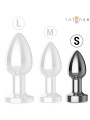 PLUG ANAL METAL VIBRADOR CONTROL REMOTO ALUMINIO DE LA MARCA INTENSE ANAL TOYS