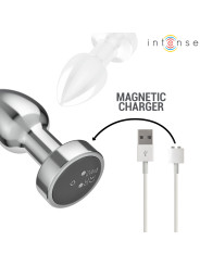 PLUG ANAL METAL VIBRADOR CONTROL REMOTO ALUMINIO DE LA MARCA INTENSE ANAL TOYS