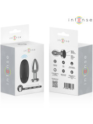 PLUG ANAL METAL VIBRADOR CONTROL REMOTO ALUMINIO DE LA MARCA INTENSE ANAL TOYS