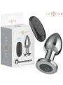 PLUG ANAL VIBRADOR ALUMINIO 10 MODOS CONTROL REMOTO DE LA MARCA INTENSE ANAL TOYS