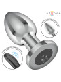 PLUG ANAL VIBRADOR ALUMINIO 10 MODOS CONTROL REMOTO DE LA MARCA INTENSE ANAL TOYS
