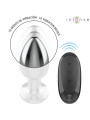 PLUG ANAL VIBRADOR ALUMINIO 10 MODOS CONTROL REMOTO DE LA MARCA INTENSE ANAL TOYS