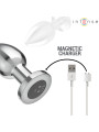 PLUG ANAL VIBRADOR ALUMINIO 10 MODOS CONTROL REMOTO DE LA MARCA INTENSE ANAL TOYS