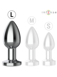 PLUG ANAL VIBRADOR ALUMINIO 10 MODOS CONTROL REMOTO DE LA MARCA INTENSE ANAL TOYS