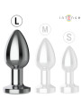 PLUG ANAL VIBRADOR ALUMINIO 10 MODOS CONTROL REMOTO DE LA MARCA INTENSE ANAL TOYS