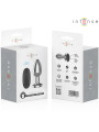 PLUG ANAL VIBRADOR ALUMINIO 10 MODOS CONTROL REMOTO DE LA MARCA INTENSE ANAL TOYS