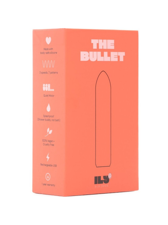 JE JOUE ILY BALA VIBRADOR ROSA SILICONA SUMERGIBLE DE LA MARCA JE JOUE