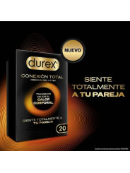 PRESERVATIVOS DUREX ULTRA FINOS SIN LÁTEX 20 UNIDADES DE LA MARCA DUREX CONDOMS