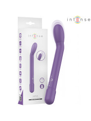 VIBRADOR PUNTO G RECARGABLE 10 MODOS MORADO INTENSO DE LA MARCA INTENSE FUN