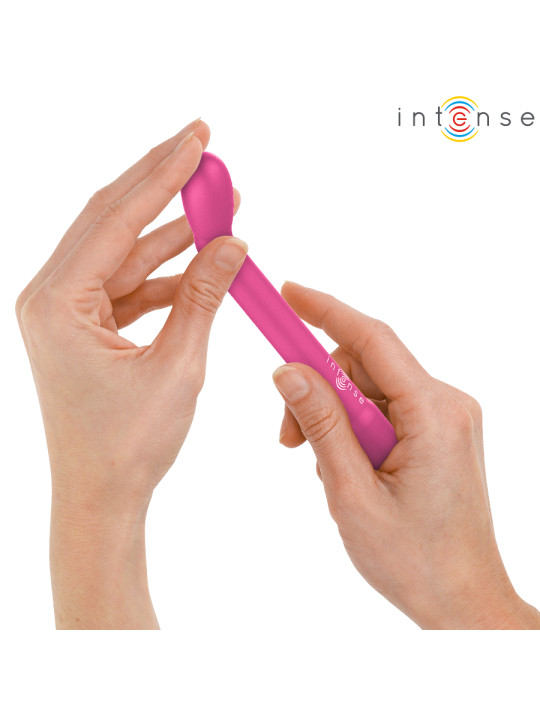 VIBRADOR PUNTO G ROSA 10 MODOS USB RECARGABLE DE LA MARCA INTENSE FUN