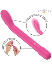 VIBRADOR PUNTO G ROSA 10 MODOS USB RECARGABLE DE LA MARCA INTENSE FUN