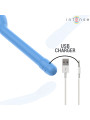 VIBRADOR PUNTO G AZUL 10 MODOS RECARGABLE USB DE LA MARCA INTENSE FUN
