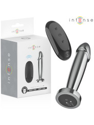 PLUG ANAL VIBRADOR METAL 10 MODOS CONTROL REMOTO WATERPROOF DE LA MARCA INTENSE ANAL TOYS