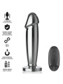 PLUG ANAL VIBRADOR METAL 10 MODOS CONTROL REMOTO WATERPROOF DE LA MARCA INTENSE ANAL TOYS