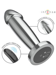 PLUG ANAL VIBRADOR METAL 10 MODOS CONTROL REMOTO WATERPROOF DE LA MARCA INTENSE ANAL TOYS