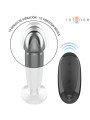 PLUG ANAL VIBRADOR METAL 10 MODOS CONTROL REMOTO WATERPROOF DE LA MARCA INTENSE ANAL TOYS