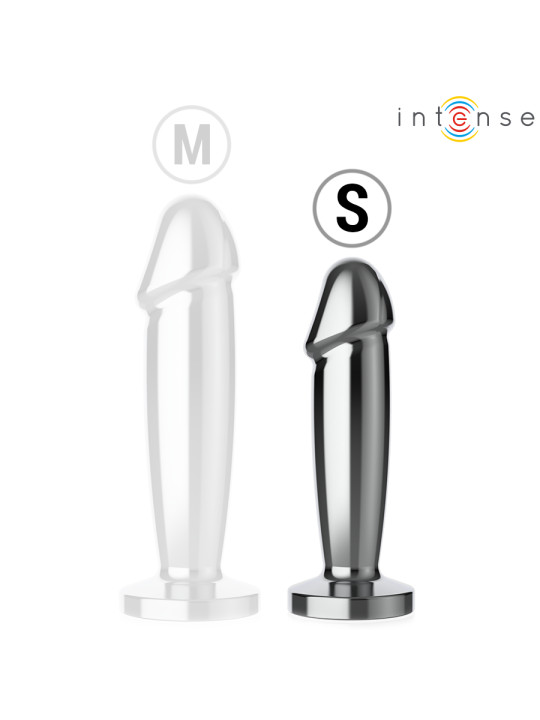 PLUG ANAL VIBRADOR METAL 10 MODOS CONTROL REMOTO WATERPROOF DE LA MARCA INTENSE ANAL TOYS