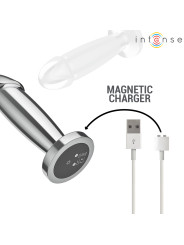PLUG ANAL VIBRADOR METAL 10 MODOS CONTROL REMOTO WATERPROOF DE LA MARCA INTENSE ANAL TOYS
