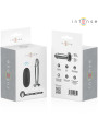 PLUG ANAL VIBRADOR METAL 10 MODOS CONTROL REMOTO WATERPROOF DE LA MARCA INTENSE ANAL TOYS