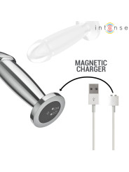 PLUG ANAL VIBRADOR ALUMINIO 10 MODOS CONTROL REMOTO DE LA MARCA INTENSE ANAL TOYS