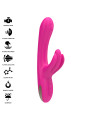 VIBRADOR RABBIT PLACER DUAL 3 MOTORES SILICONA ROSA INTENSE DE LA MARCA INTENSE FUN