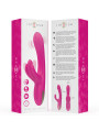 VIBRADOR RABBIT PLACER DUAL 3 MOTORES SILICONA ROSA INTENSE DE LA MARCA INTENSE FUN