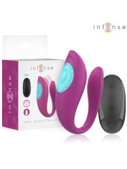 ANNIE VIBRADOR U CONTROL REMOTO PLACER DUAL SILICONA SUAVE DE LA MARCA INTENSE COUPLES TOYS