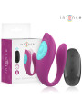 ANNIE VIBRADOR U CONTROL REMOTO PLACER DUAL SILICONA SUAVE DE LA MARCA INTENSE COUPLES TOYS