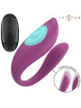 ANNIE VIBRADOR U CONTROL REMOTO PLACER DUAL SILICONA SUAVE DE LA MARCA INTENSE COUPLES TOYS