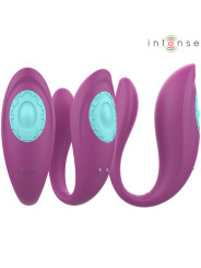 ANNIE VIBRADOR U CONTROL REMOTO PLACER DUAL SILICONA SUAVE DE LA MARCA INTENSE COUPLES TOYS