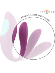 ANNIE VIBRADOR U CONTROL REMOTO PLACER DUAL SILICONA SUAVE DE LA MARCA INTENSE COUPLES TOYS