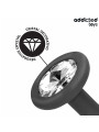 SET 3 PLUGS ANALES SILICONA CON JOYA DECORATIVA DE LA MARCA ADDICTED TOYS