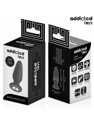 PLUG ANAL JOYA SILICONA SUAVE TALLA S 8,8 CM DE LA MARCA ADDICTED TOYS