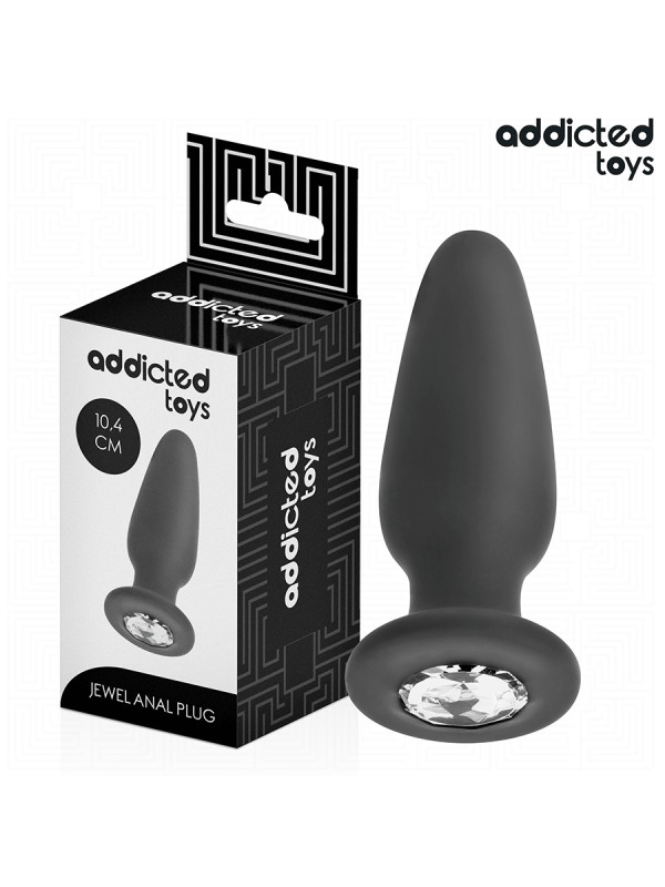 PLUG ANAL SILICONA JOYA TALLA M 10,4 CM ADDICTED TOYS DE LA MARCA ADDICTED TOYS