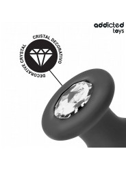 PLUG ANAL SILICONA JOYA TALLA M 10,4 CM ADDICTED TOYS DE LA MARCA ADDICTED TOYS