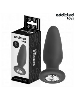 PLUG ANAL JOYA SILICONA TALLA L 12CM ADULTOS DE LA MARCA ADDICTED TOYS