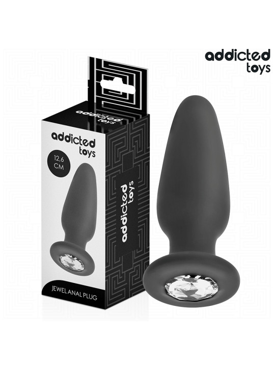 PLUG ANAL JOYA SILICONA TALLA L 12CM ADULTOS DE LA MARCA ADDICTED TOYS